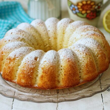 CIAMBELLA ALLO YOGURT E LIMONE BIMBY EV