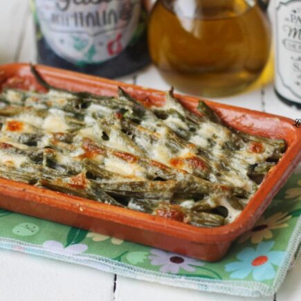 FAGIOLINI GRATINATI BIMBY