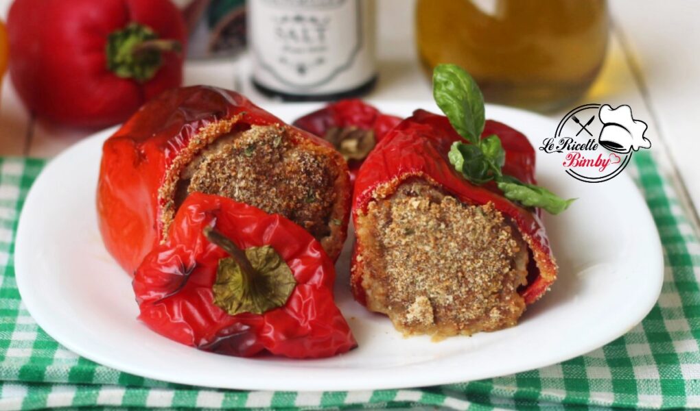 PEPERONI RIPIENI DI CARNE BIMBY