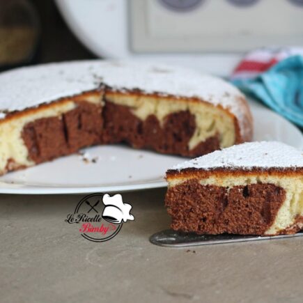 TORTA BICOLORE IN PADELLA BIMBY