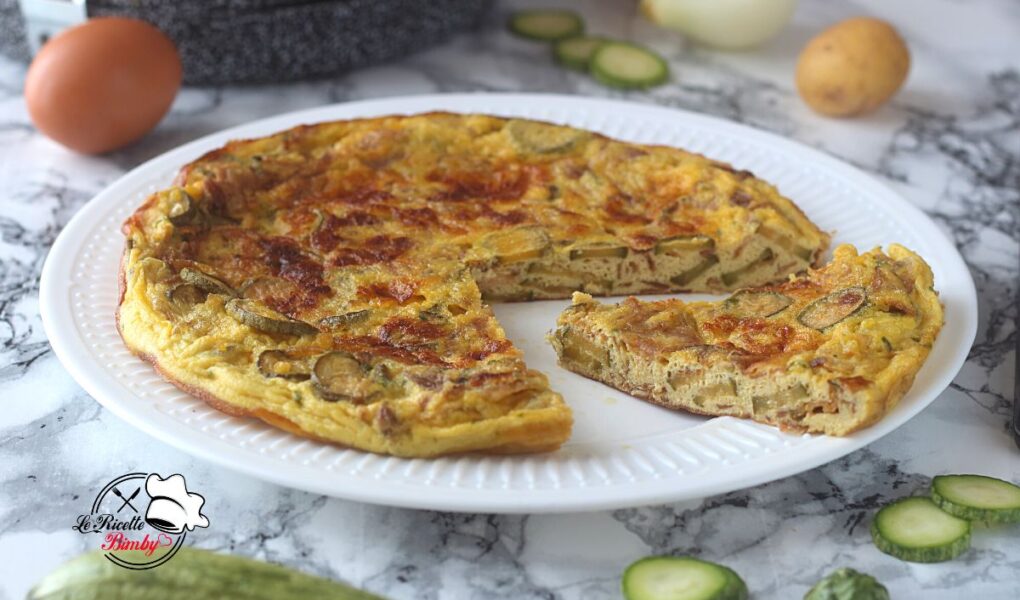 FRITTATA ZUCCHINE E CIPOLLE BIMBY