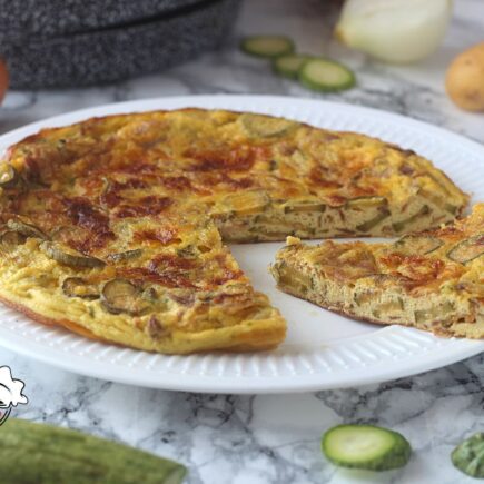 FRITTATA ZUCCHINE E CIPOLLE BIMBY