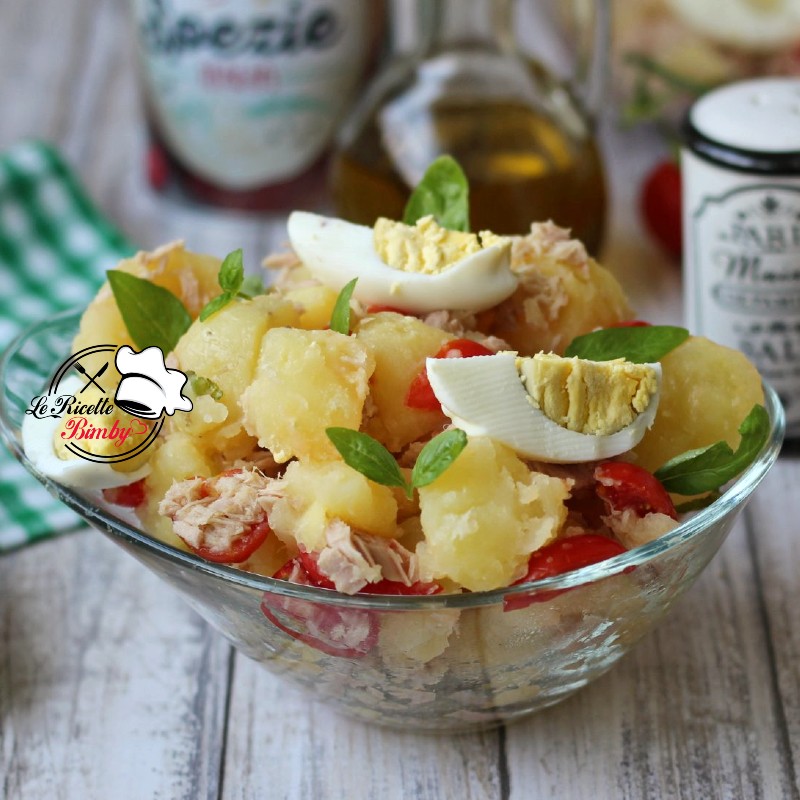 INSALATA DI PATATE E UOVA BIMBY