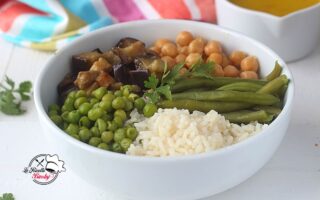MELANZANE E CECI AL CURRY BIMBY