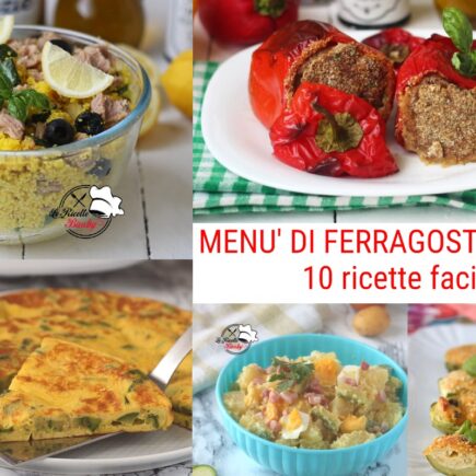 MENU' DI FERRAGOSTO BIMBY