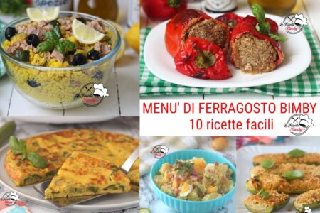 MENU' DI FERRAGOSTO BIMBY