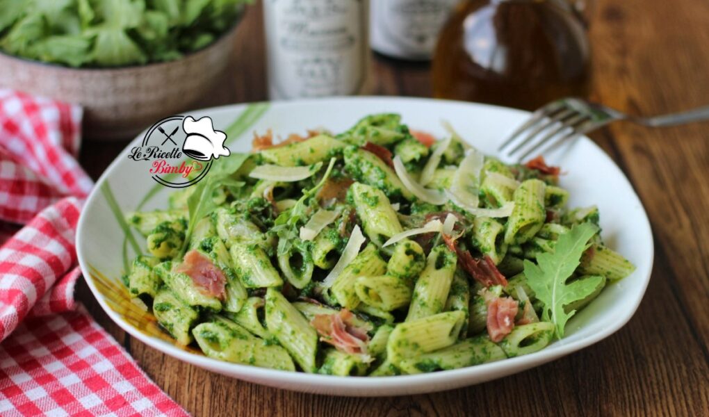 PASTA AL PESTO DI RUCOLA BIMBY