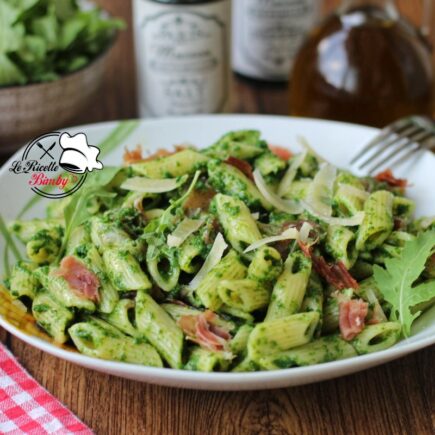 PASTA AL PESTO DI RUCOLA BIMBY