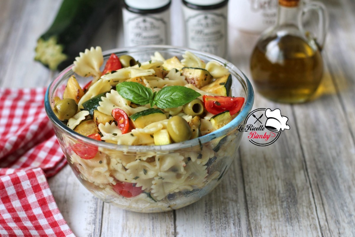 PASTA FREDDA ALLE ZUCCHINE BIMBY
