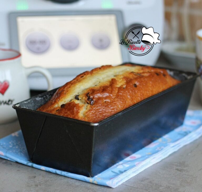 PLUMCAKE ALLO YOGURT E GOCCE DI CIOCCOLATO BIMBY | Le Ricette Bimby