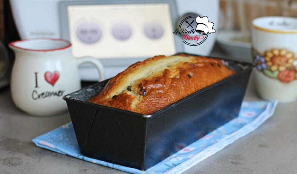 PLUMCAKE ALLO YOGURT E GOCCE DI CIOCCOLATO BIMBY