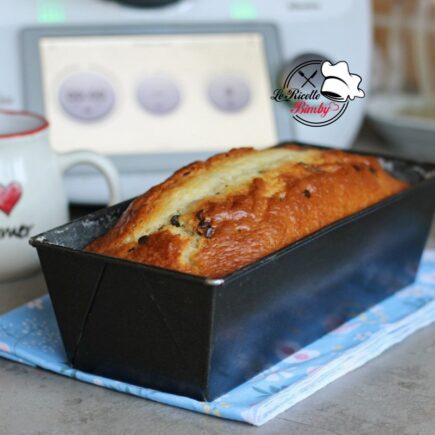 PLUMCAKE ALLO YOGURT E GOCCE DI CIOCCOLATO BIMBY