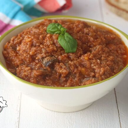 RAGÙ DI CARNE E MELANZANE BIMBY