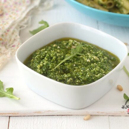 RICETTA PESTO DI RUCOLA BIMBY