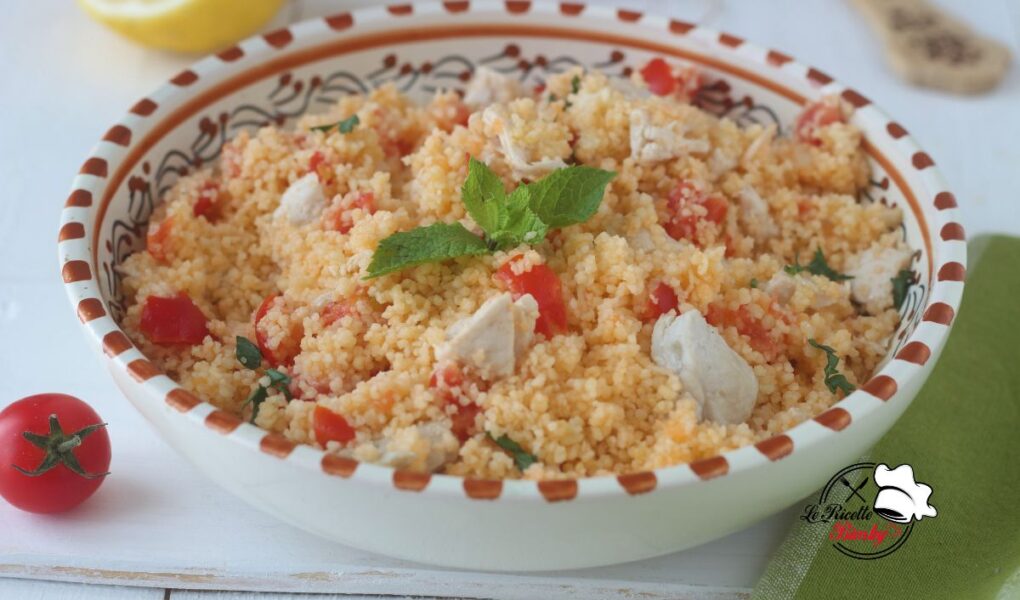 TABULÈ DI POLLO BIMBY insalata di cous cous veloce