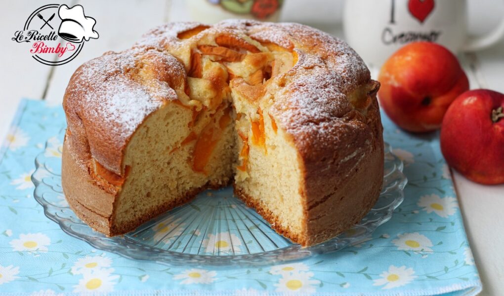 TORTA ALLO YOGURT E PESCHE SOFFICE BIMBY