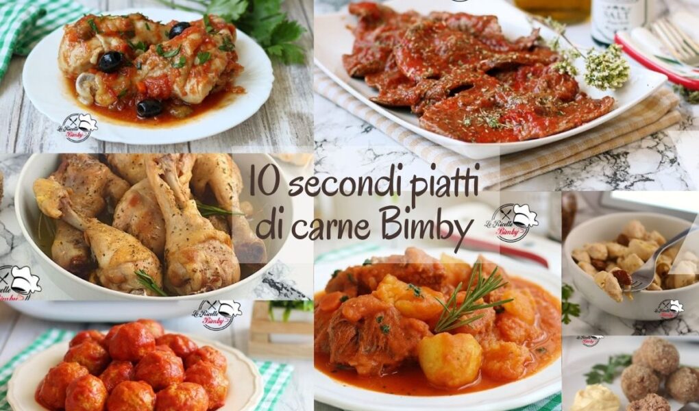 10 SECONDI PIATTI DI CARNE BIMBY