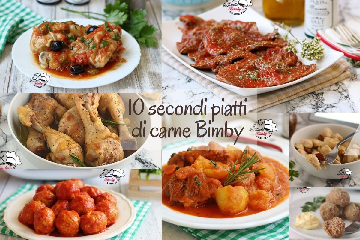 10 SECONDI PIATTI DI CARNE BIMBY