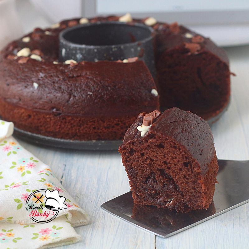 CIAMBELLA AI TRE CIOCCOLATI E YOGURT GRECO BIMBY