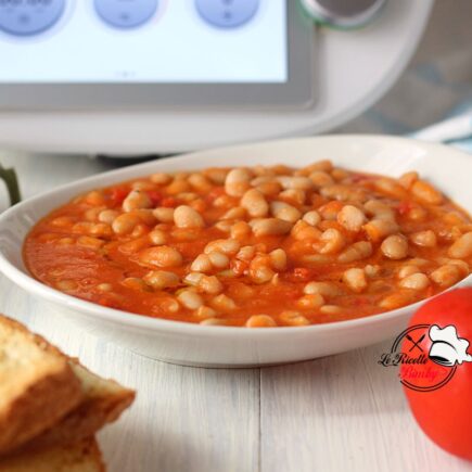 FAGIOLI VELOCI BIMBY CON PANE TOSTATO