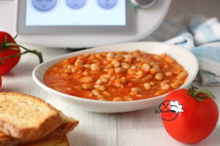 FAGIOLI VELOCI BIMBY CON PANE TOSTATO