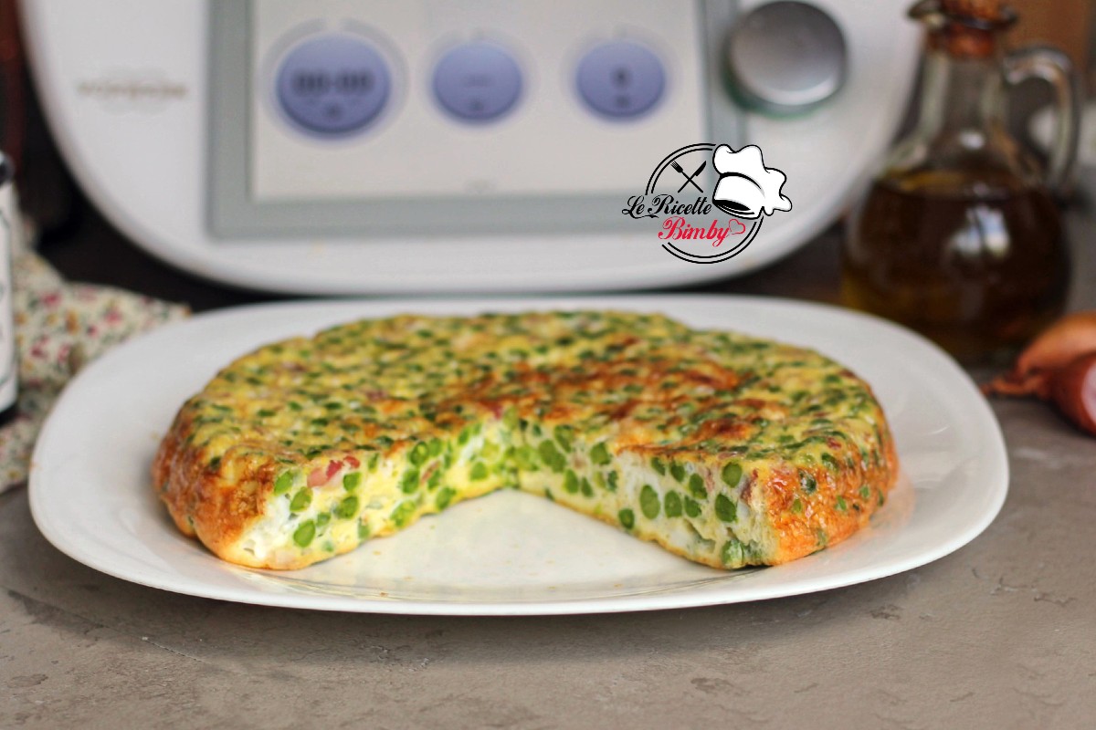 FRITTATA DI PISELLI BIMBY