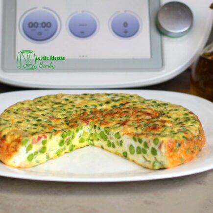 FRITTATA DI PISELLI BIMBY