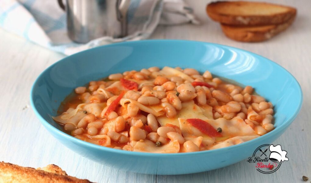 MINESTRA DI PASTA E FAGIOLI BIMBY