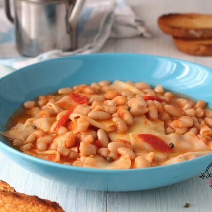 MINESTRA DI PASTA E FAGIOLI BIMBY