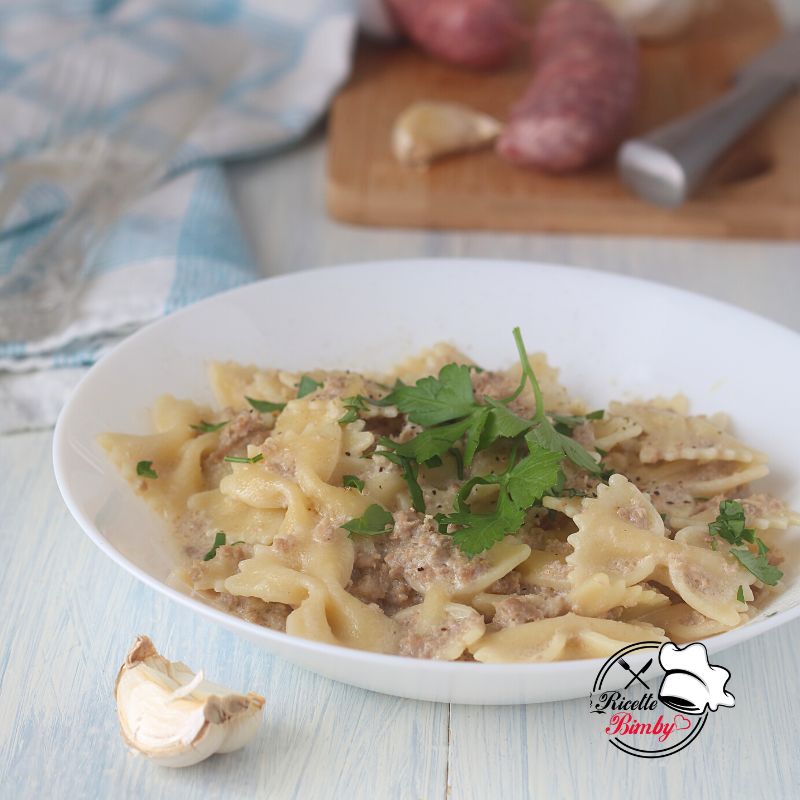 PASTA RISOTTATA CON SALSICCIA BIMBY