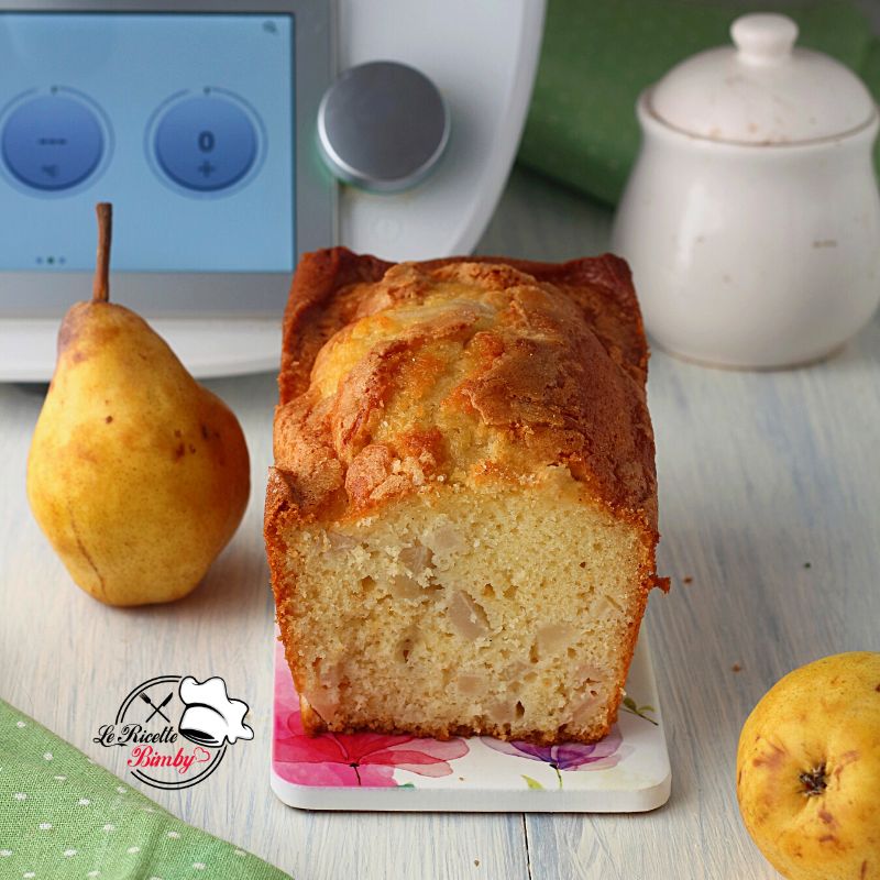 PLUMCAKE ALLE PERE BIMBY senza burro
