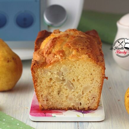 PLUMCAKE ALLE PERE BIMBY senza burro