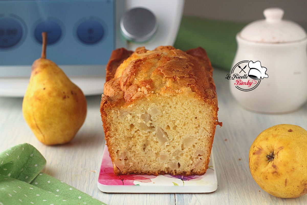 PLUMCAKE ALLE PERE BIMBY senza burro