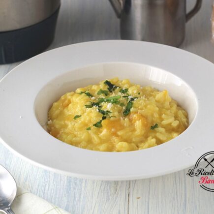 RISOTTO ALLA ZUCCA E ZAFFERANO BIMBY