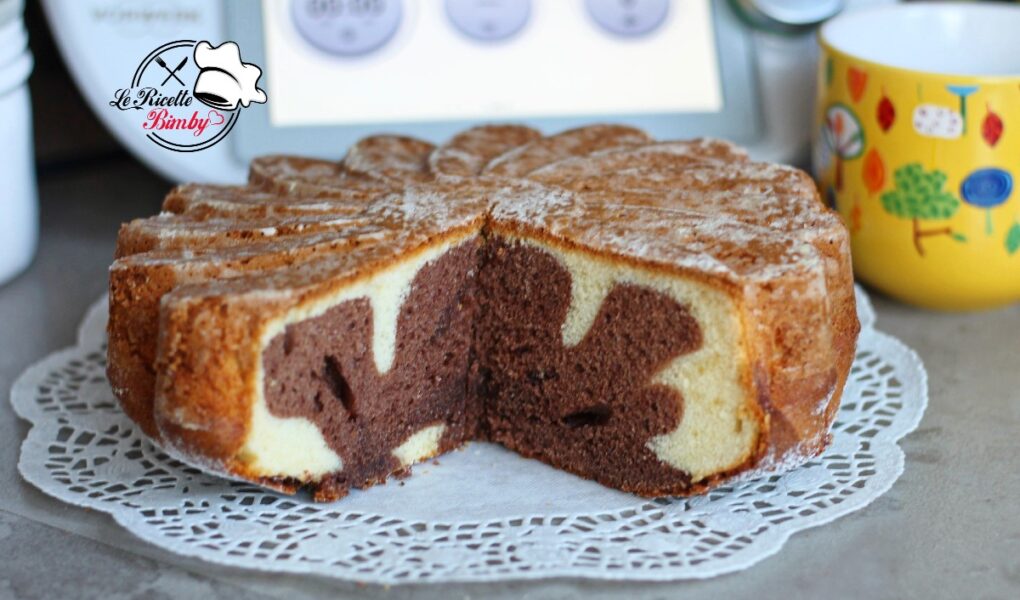 TORTA BICOLORE AL LATTE BIMBY