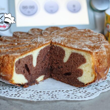 TORTA BICOLORE AL LATTE BIMBY