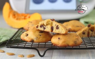 BISCOTTI ALLA ZUCCA BIMBY con gocce di cioccolato