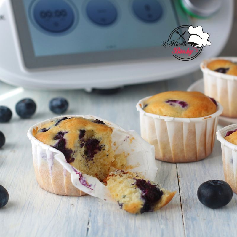 MUFFIN AI MIRTILLI BIMBY SENZA GLUTINE