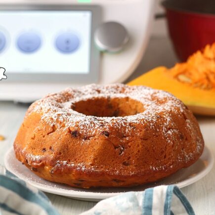 CIAMBELLA ALLA ZUCCA E CIOCCOLATO BIMBY