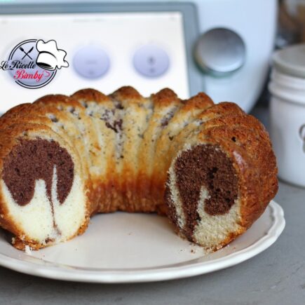 CIAMBELLA ALLO YOGURT BIMBY BICOLORE