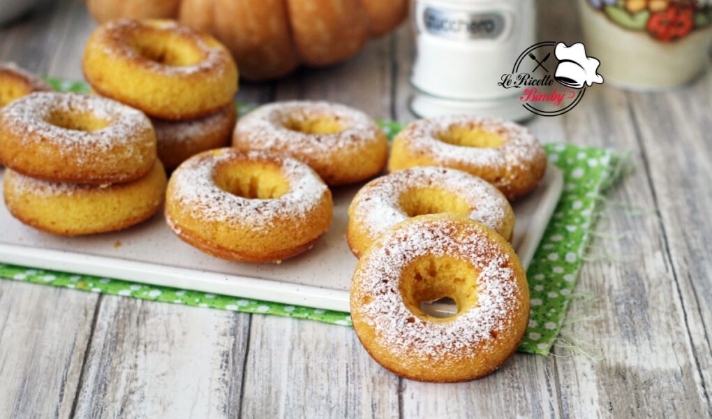 CIAMBELLINE ALLA ZUCCA E MANDORLE BIMBY