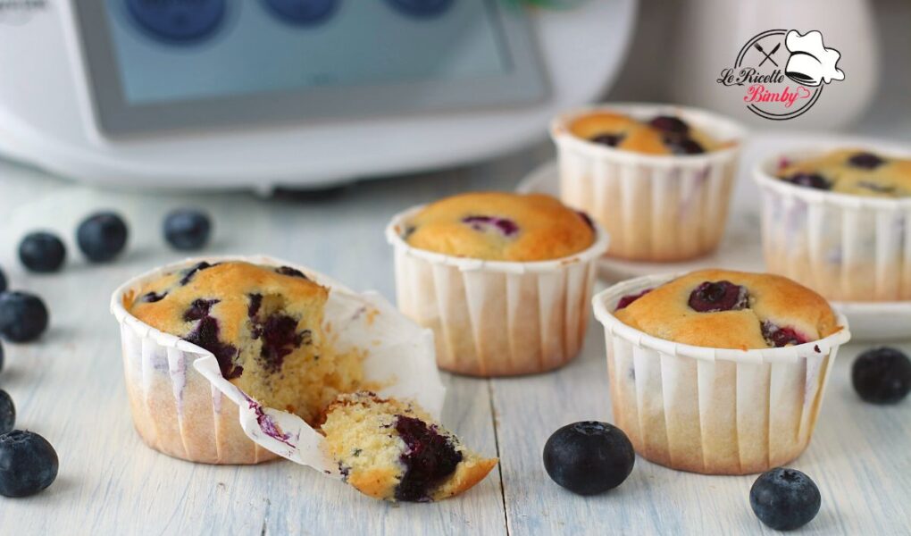 MUFFIN AI MIRTILLI BIMBY SENZA GLUTINE