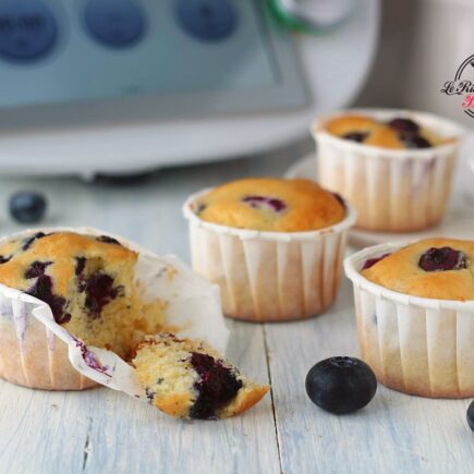 MUFFIN AI MIRTILLI BIMBY SENZA GLUTINE
