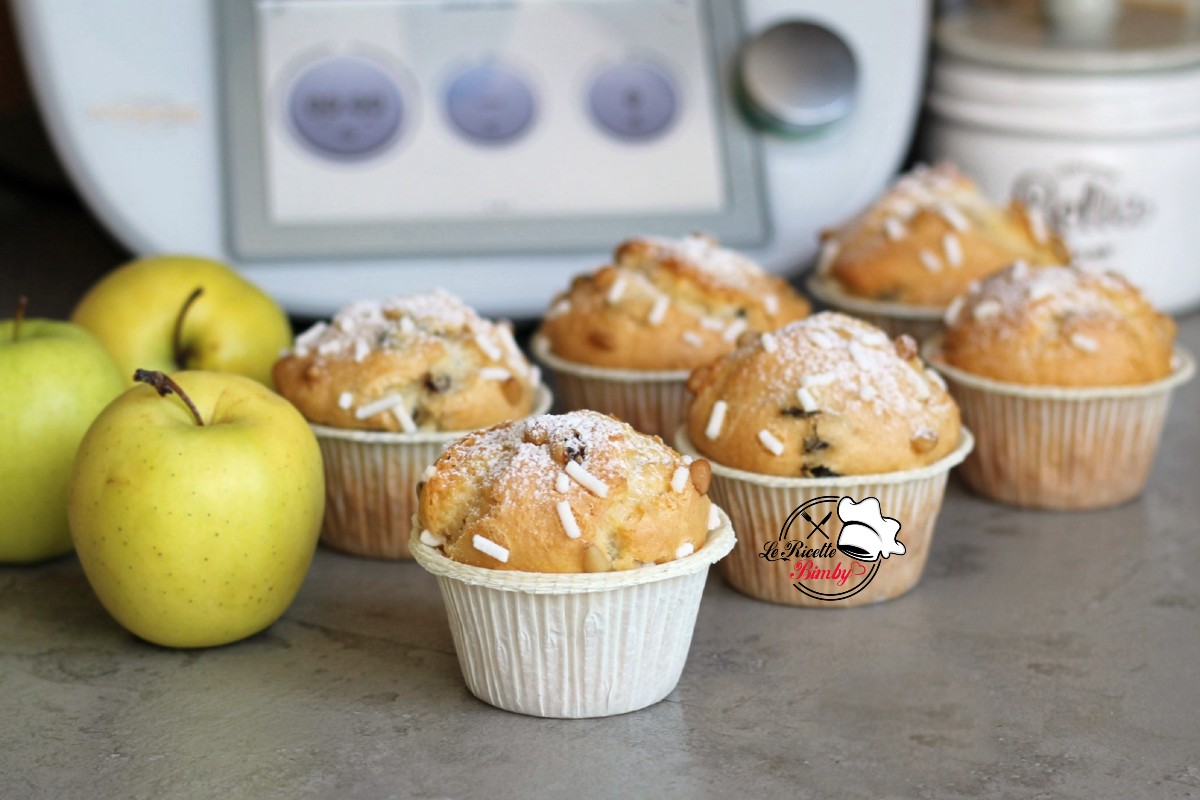 MUFFIN ALLE MELE E UVETTA BIMBY