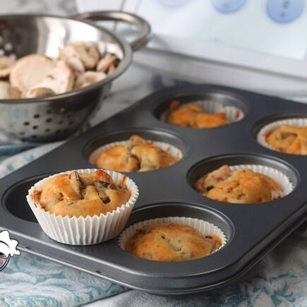 MUFFIN SALATI BIMBY AI FUNGHI