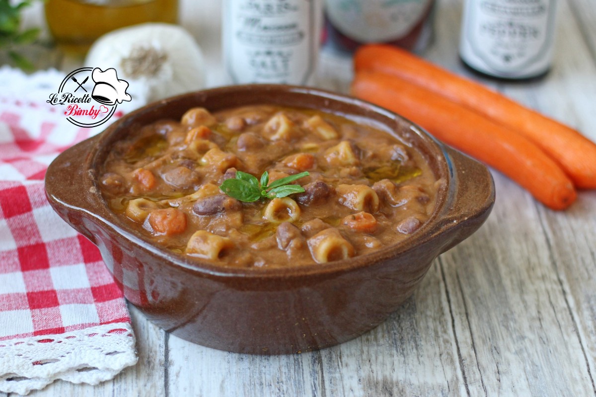 PASTA E FAGIOLI BIMBY