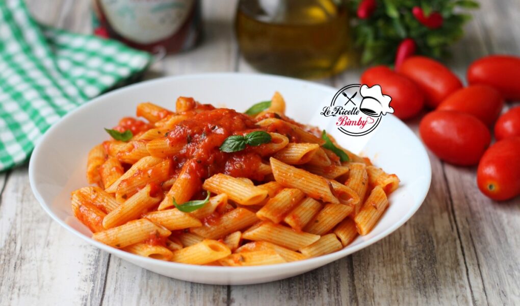 PENNE AL SUGO DI POMODORO FRESCO BIMBY