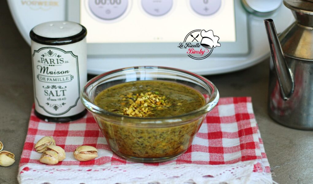 PESTO DI PISTACCHI BIMBY