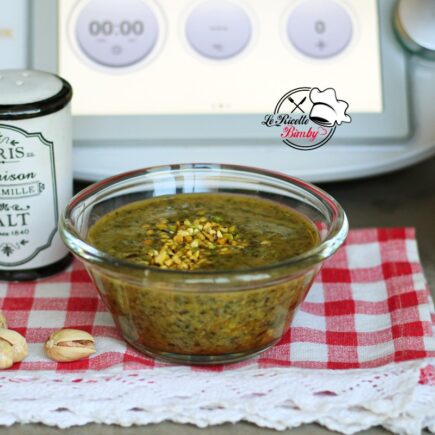 PESTO DI PISTACCHI BIMBY