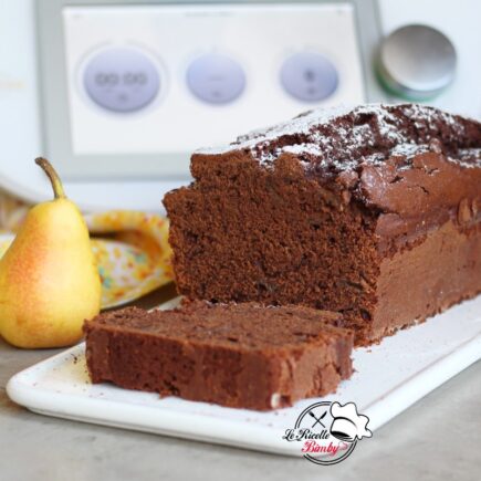 PLUMCAKE AL CIOCCOLATO E PERE BIMBY